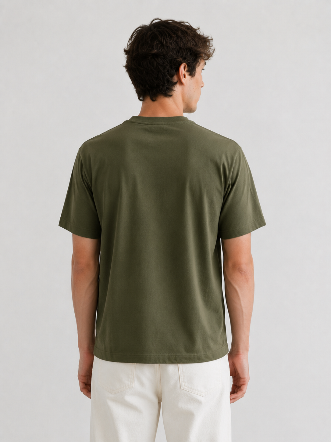 LET IT GO - Premium Unisex Signature Tee | Olive Green