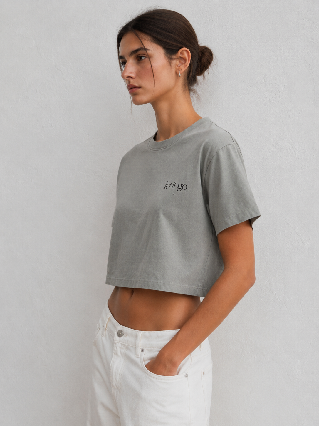 LET IT GO -Women's Essential Crop Top (New Collection Launching Soon)