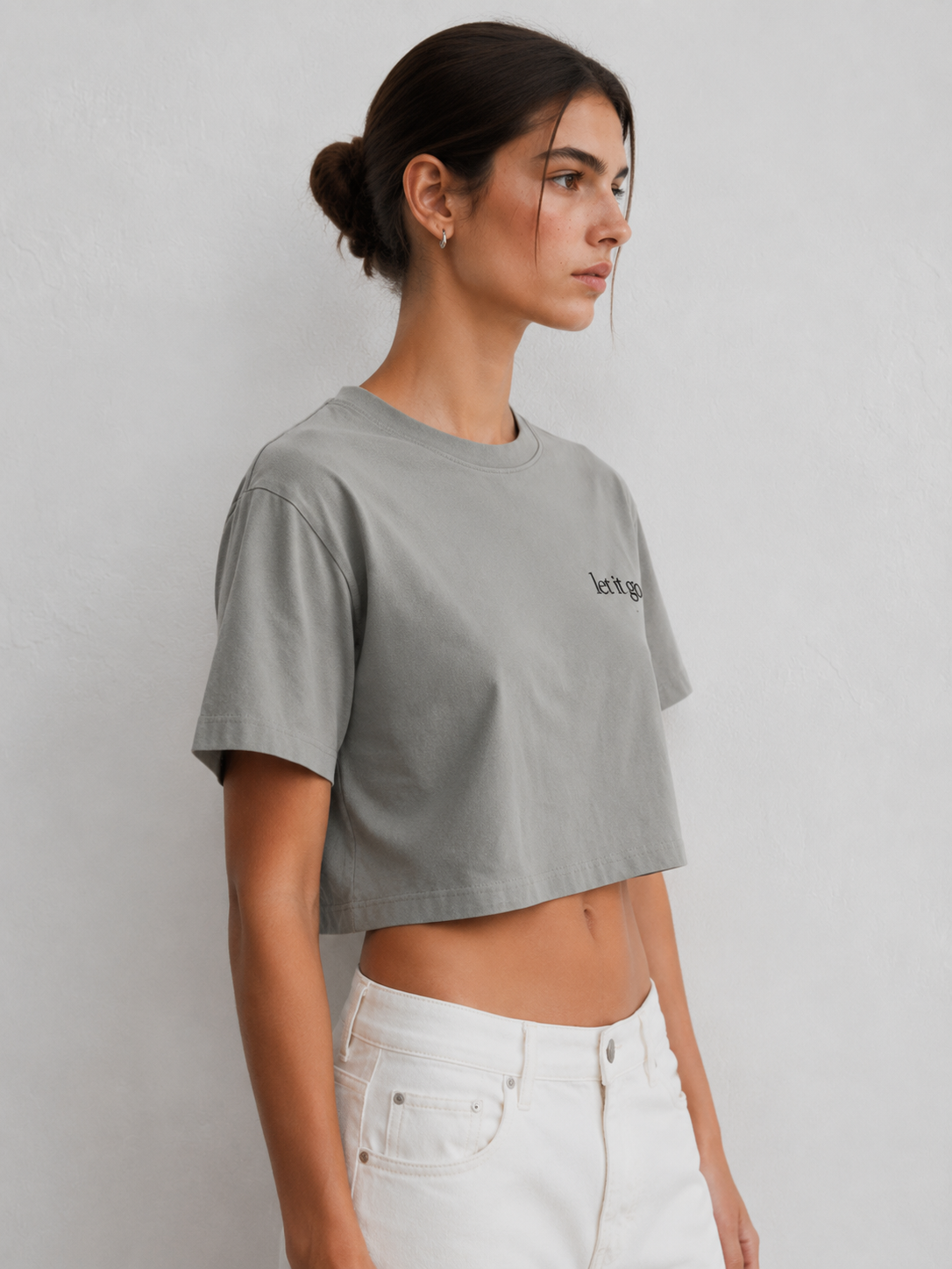 LET IT GO -Women's Essential Crop Top (New Collection Launching Soon)