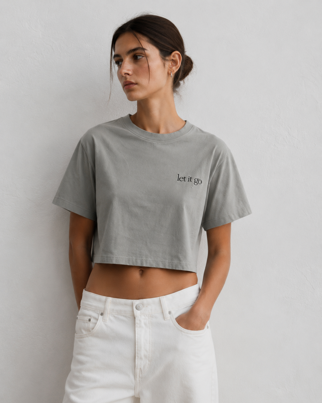 LET IT GO -Women's Essential Crop Top (New Collection Launching Soon)