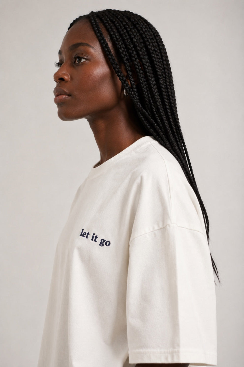 Let It Go- Premium Oversized Unisex T-Shirt (New Collection Launching Soon)