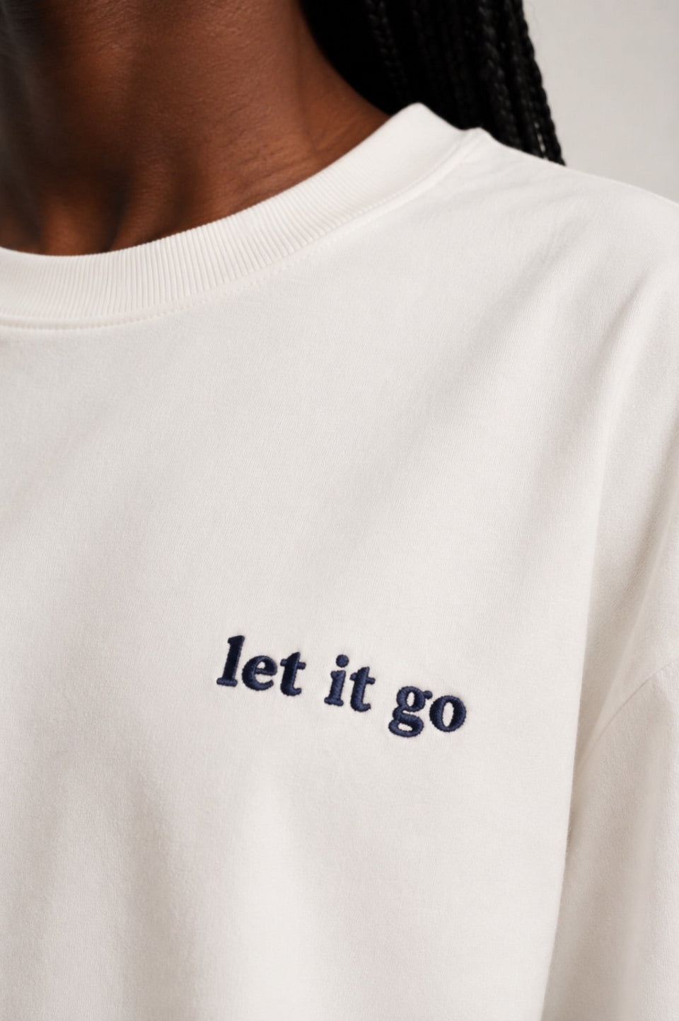 Let It Go- Premium Oversized Unisex T-Shirt (New Collection Launching Soon)
