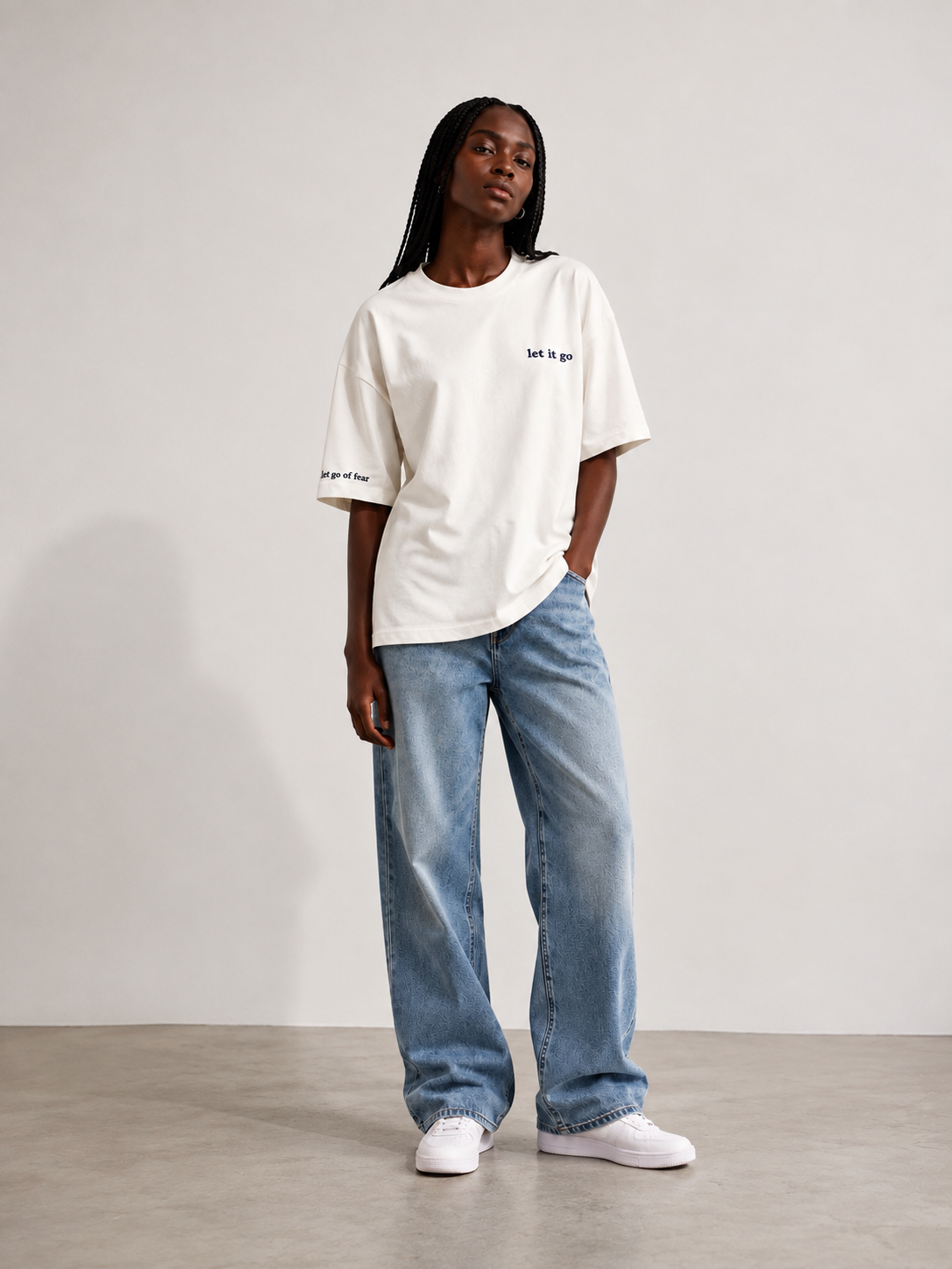 Let It Go- Premium Oversized Unisex T-Shirt (New Collection Launching Soon)